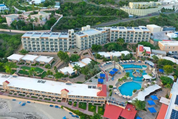 Divi Little Bay Resort ocean’s building